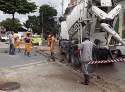 MJRE é responsável por obras do programa 'bairro maravilha' em Bonsucesso 